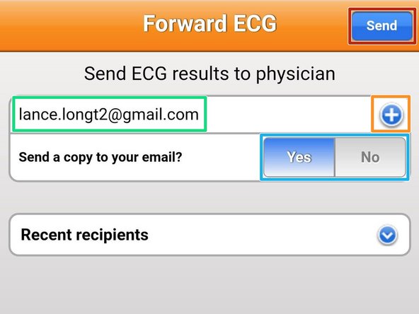 Enter your Physician's Email address