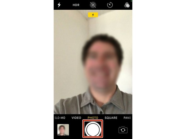 For the best results, be in a well lit room without anything &quot;busy&quot; in the background, and position the Selfie camera at your eye level.