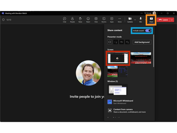 CLICK HERE to Share your Interaction in Teams