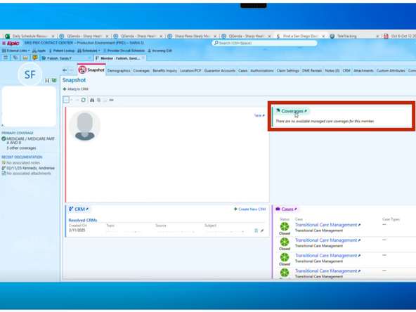 When a patient is not insured by Sharp Rees-Stealy:
