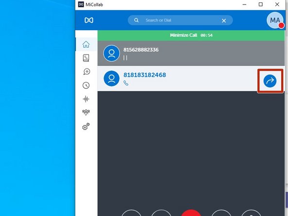 You will hear your line beep twice then begin to ring while the second line connects.