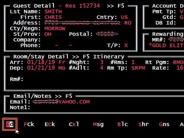 Fosse is based on MS-DOS and is navigated by using your keyboard.  Mouse clicks do not function in Fosse.
