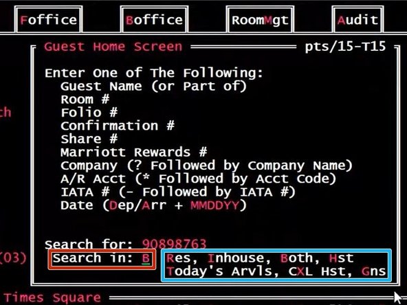 Determine the Search Criteria
