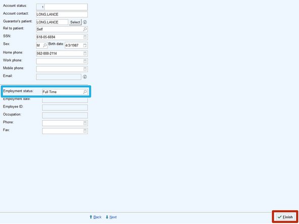 Verify the Employment Status