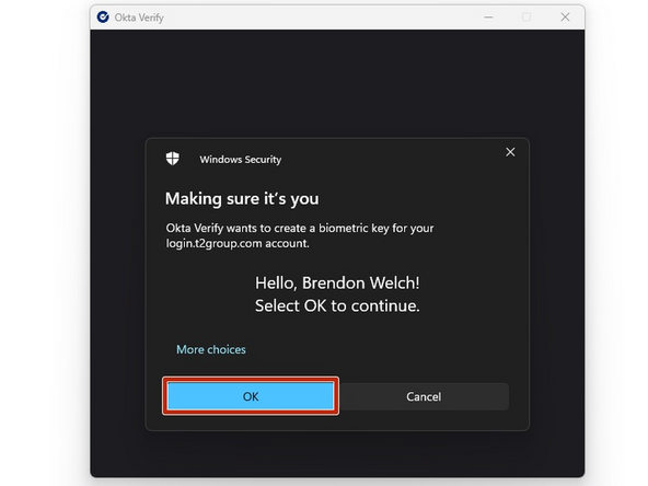 If Genesys will be the only profile using Okta Fastpass, it can be set as default.  Otherwise, skip this step.