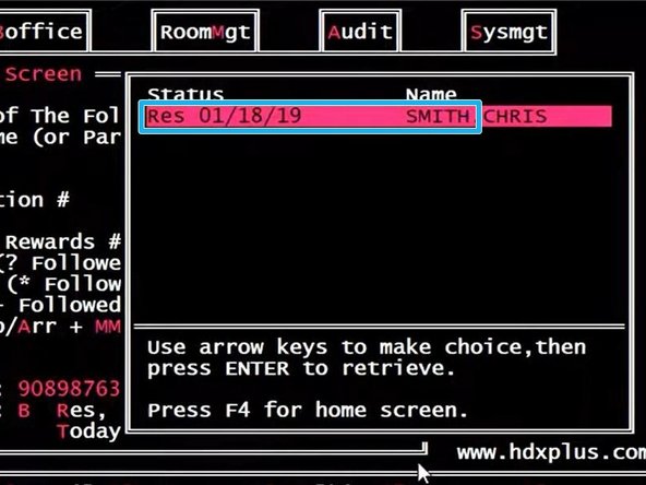 You must confirm the caller's First and Last Name, Last 4 Digits of the Method of Payment, and Check - Out Date.