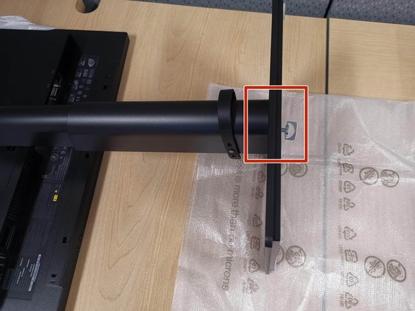 Push the Base flush with the Arm