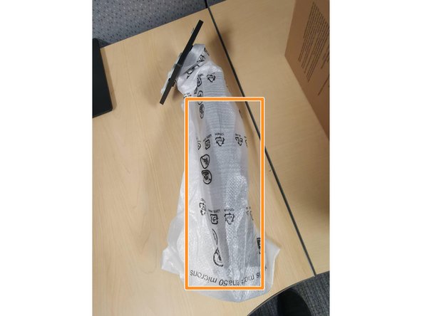 Replace the Monitor Arm cover 