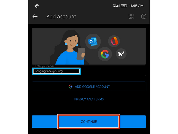 Enter your Gracelight email