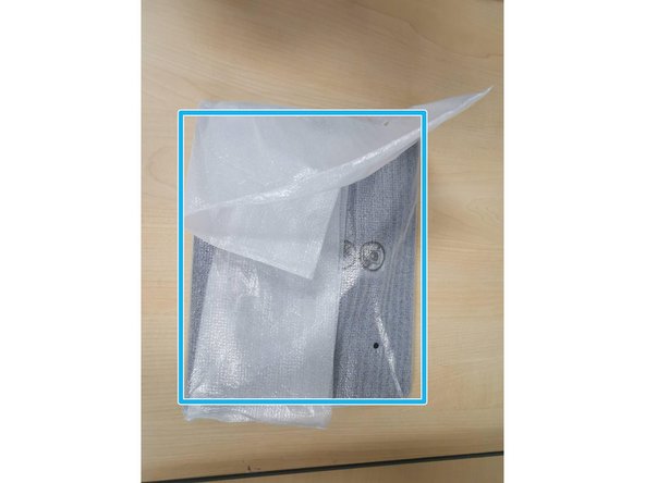 Fold the cover tight