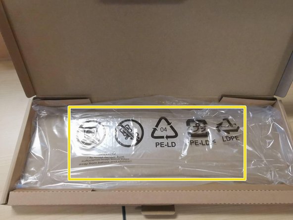 Open your keyboard box.