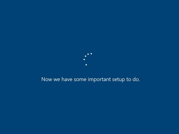 Windows will perform some background tasks.  It can take a moment or two.