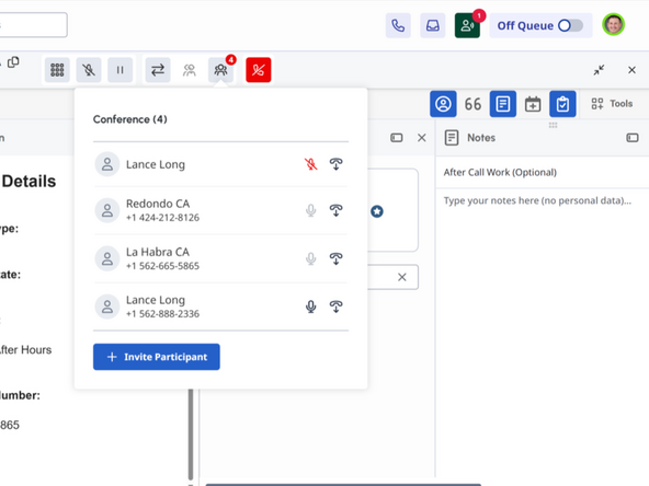 Performing a 4-Way Call