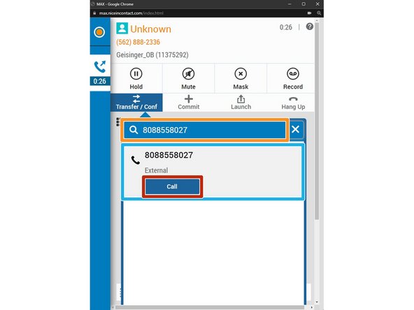 Type the 10 (Ten) Digit Phone Number