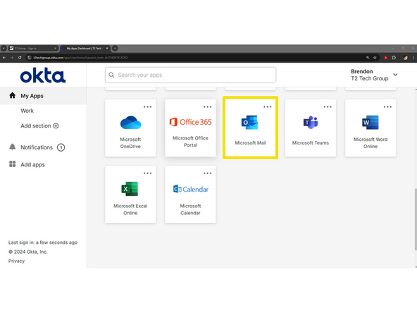 Open the Web version of your email client