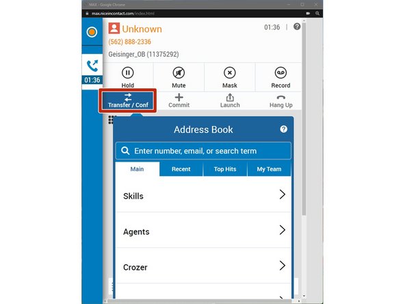Performing a 4-Way Call