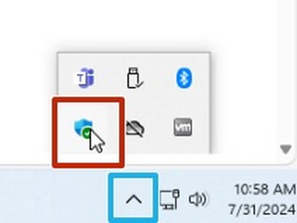 If the download is detected as a virus by Windows Security: