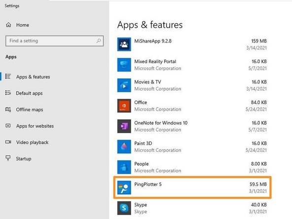 Click on PingPlotter 3