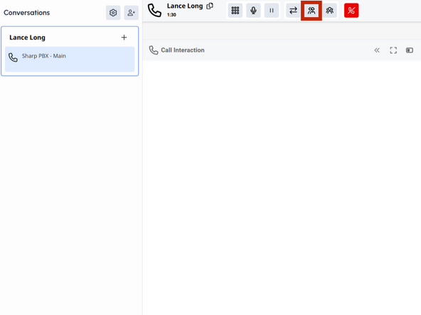 Click Consult/Transfer