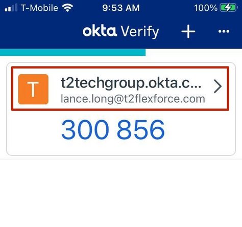 Open the Okat Verify App on your Old Phone