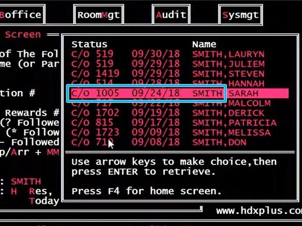 Search in H for History