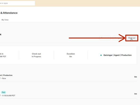 Once your technical issue is resolved, you must clock out of Rippling before accessing Cisco Finesse.