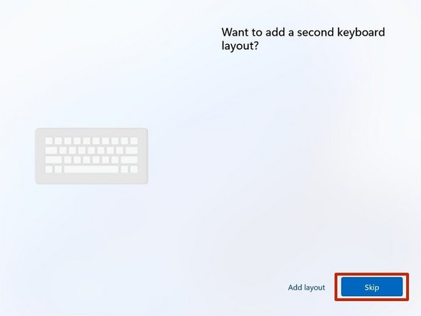 A second keyboard layout should not be required.