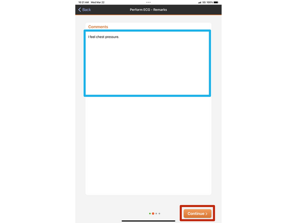 If you need to include additional information: