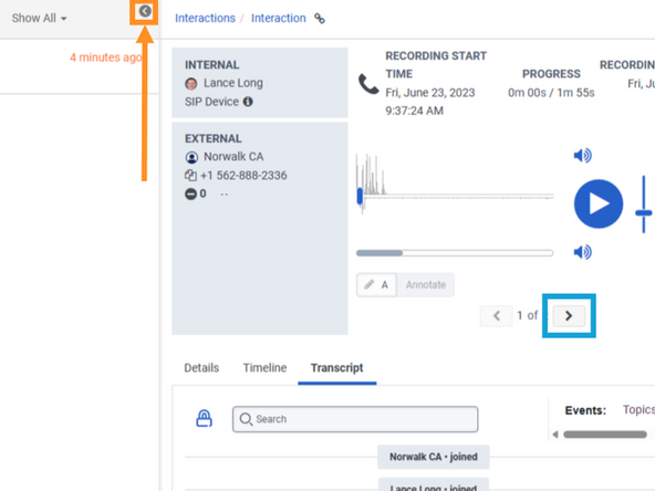 To review the Evaluation in full screen: