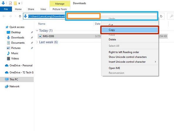 A new File Explorer window will appear showing the file you downloaded.