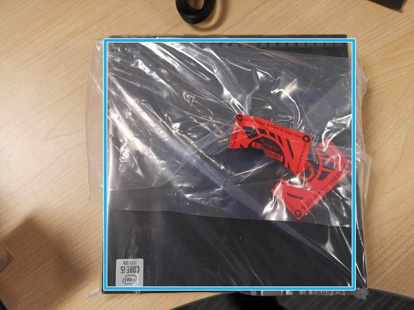 Replace the plastic wrapping for the Mini PC