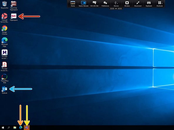 Carle Microsoft Teams will auto launch once the virtual machine boots