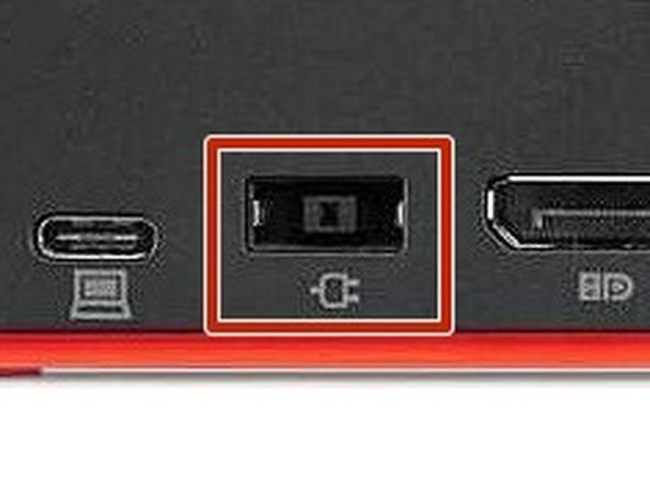Connect the Docking Station power supply