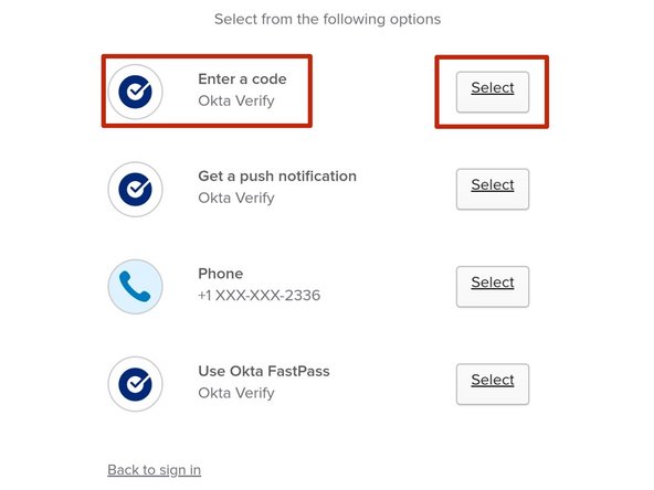 You may need to use multiple methods to verify your identity.