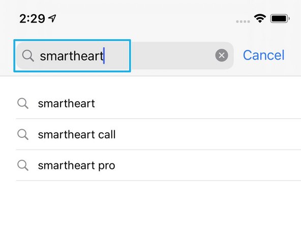 Search for SmartHeart®