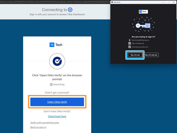 Skip this Step if you did not use Okta FastPass.