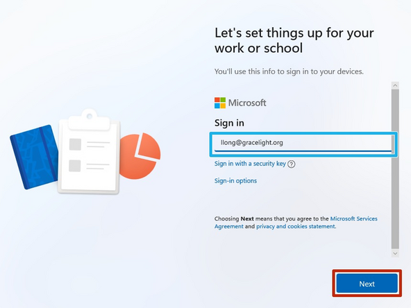 Setup will resume automatically.