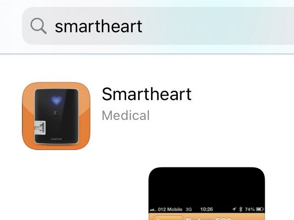 SmartHeart&reg;- iOS Setup