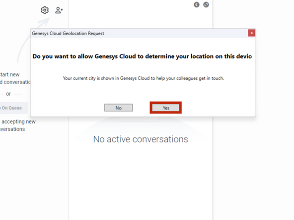 It can take a minute or two for Genesys to launch the first time.