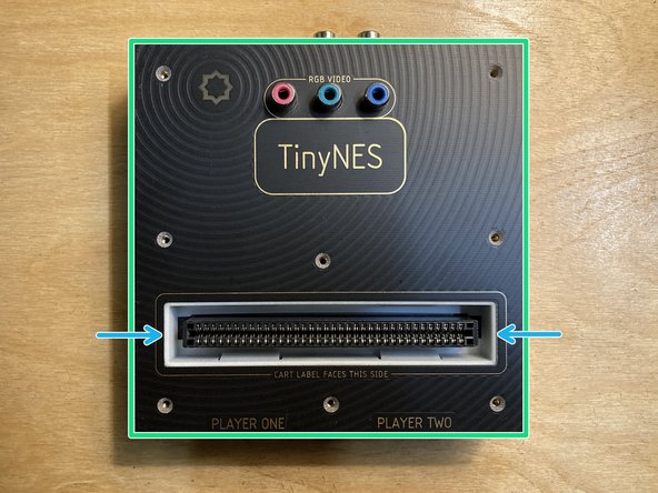 Make sure that the top edge of the cartridge guide is seated properly within the cutout in the top panel. This may or may not require a bit of force.