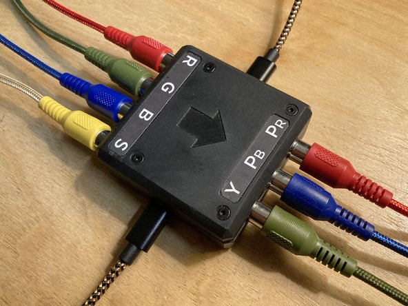 You can connect these 4 video output jacks directly to any monitor that natively supports RGBS video input, such as many Sony PVM-series monitors, among others.