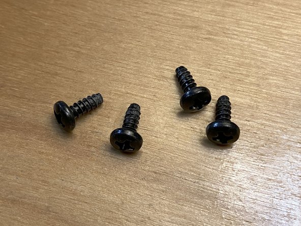 These screws have coarse threads that are designed for use with plastic.
