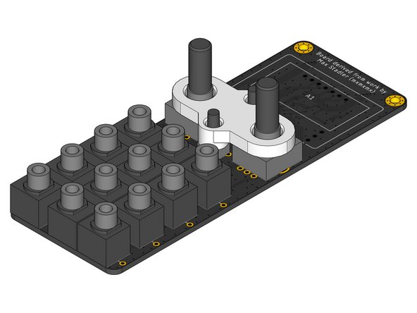 Make sure that the flat side of the Assembly Spacer is facing up when orienting it relative to the Main Board.