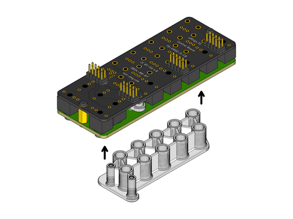Separate the Control Board from the Assembly Cap by applying gentle pressure.
