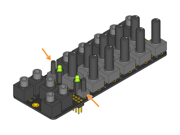 Place all of the remaining components onto the Control Board:
