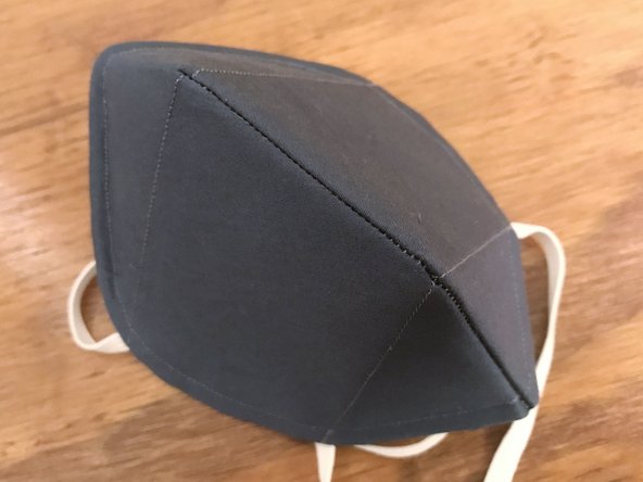 Use your fingers to press the front seam outwards until the stitching is visible and the corners are crisp.