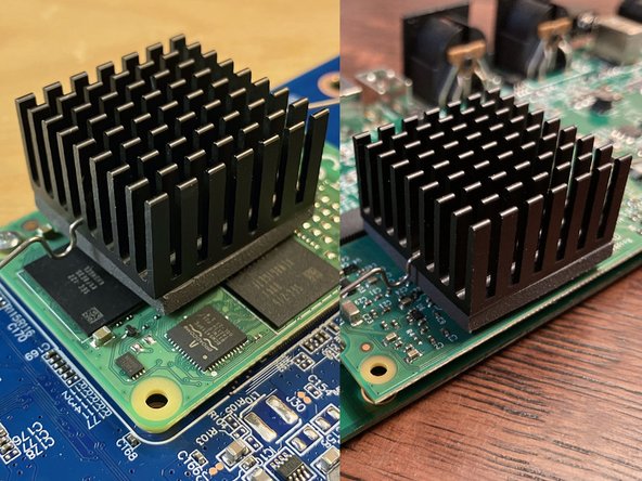 Older boards (marked KLM55055) are colored green while newer boards (marked KLM55364) are colored blue. The blue boards are slightly wider than the green ones, but the positions of all screws and jacks stay the same.