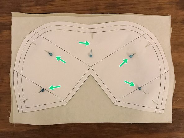 One sheet of cotton fabric, with the front side facing up.