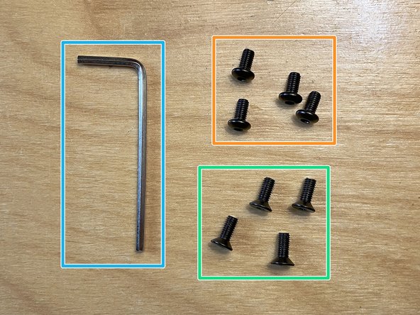 Only tighten screws until they are firmly in place. Do not over-tighten them. Aggressive tightening risks stripping the screws or damaging the threads tapped into aluminum.