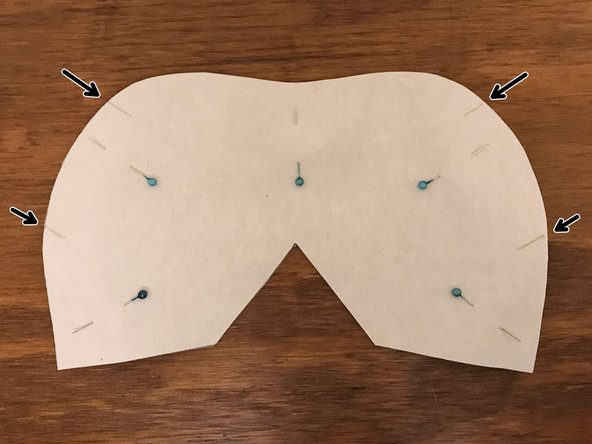 Slide the stack over a tiny amount to the left so you can see the dashed lines along the right edge.